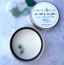 Load image into Gallery viewer, Sea Salt & Sea Glass Conditioner Bar with Hidden Sea Glass