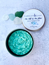 Load image into Gallery viewer, Sea Salt & Sea Glass Shampoo Bar with Hidden Sea Glass