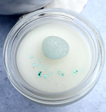 Load image into Gallery viewer, Sea Salt & Sea Glass Sea Glass Topped Sugar Scrub 2oz