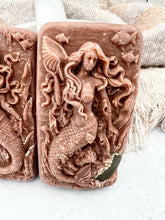 Load image into Gallery viewer, Marshmallow Latte Hidden Sea Glass Salt Brine Soap