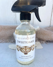 Load image into Gallery viewer, Sweetgrass Deodorizing Room and Linen Spray