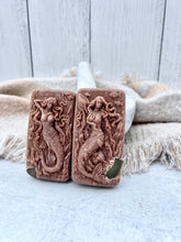 Load image into Gallery viewer, Marshmallow Latte Hidden Sea Glass Salt Brine Soap