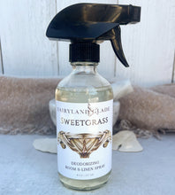 Load image into Gallery viewer, Sweetgrass Deodorizing Room and Linen Spray
