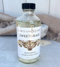 Load image into Gallery viewer, Sweetgrass Deodorizing Room and Linen Spray