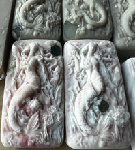 Load image into Gallery viewer, Coconut Island Hidden Sea Glass Sea Salt Soap