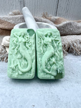 Load image into Gallery viewer, Sea Salt and Sea Glass Hidden Sea Glass Sea Salt Soap