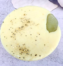 Load image into Gallery viewer, Lemon Verbena Shampoo Bar with Hidden Sea Glass