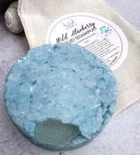 Load image into Gallery viewer, Wild Blueberry Shampoo Bar with Hidden Sea Glass