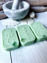 Load image into Gallery viewer, Sea Salt & Sea Glass Mystical Salt Brine Hidden Sea Glass Soap