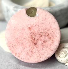 Load image into Gallery viewer, Peachy Keen Shampoo Bar with Hidden Sea Glass
