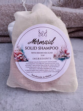 Load image into Gallery viewer, Mermaid Shampoo Bar with Hidden Sea Glass