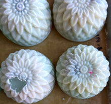Load image into Gallery viewer, Sea Spray and Beach Rose Hidden Sea Glass Flower Sea Salt Soap