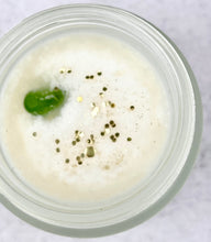 Load image into Gallery viewer, Vanilla Dream Sea Glass Topped Sugar Scrub 2oz