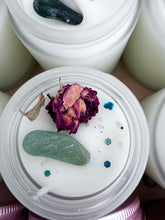 Load image into Gallery viewer, Sea Spray & Beach Rose Sea Glass Topped Sugar Scrub