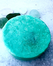 Load image into Gallery viewer, Sea Salt & Sea Glass Shampoo Bar with Hidden Sea Glass
