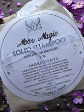 Load image into Gallery viewer, Moon Magic Shampoo Bar with Hidden Sea Glass