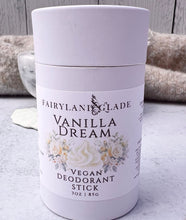 Load image into Gallery viewer, Vanilla Dream Vegan Deodorant Stick