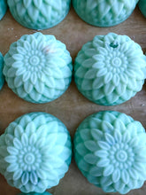 Load image into Gallery viewer, Sea Salt and Sea Glass Hidden Sea Glass Flower Sea Salt Soap