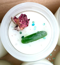 Load image into Gallery viewer, Sea Spray & Beach Rose Sea Glass Topped Sugar Scrub