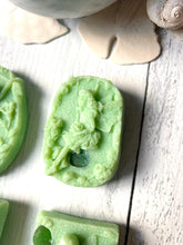 Load image into Gallery viewer, Sea Salt & Sea Glass Flower Fairy Hidden Sea Glass Soap