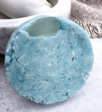 Load image into Gallery viewer, Wild Blueberry Shampoo Bar with Hidden Sea Glass