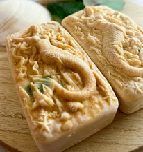 Load image into Gallery viewer, Lemon Verbena Hidden Sea Glass Sea Salt Soap