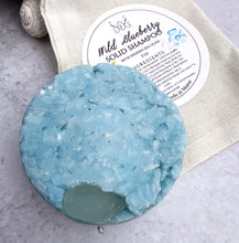 Load image into Gallery viewer, Wild Blueberry Shampoo Bar with Hidden Sea Glass
