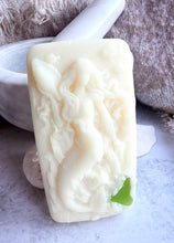 Load image into Gallery viewer, Lilac Hidden Sea Glass Salt Brine Soap
