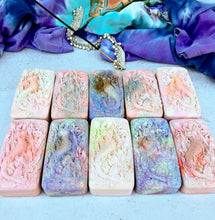 Load image into Gallery viewer, 90s Hippie Hidden Sea Glass Sea Salt Soap

