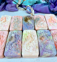 Load image into Gallery viewer, 90s Hippie Hidden Sea Glass Sea Salt Soap
