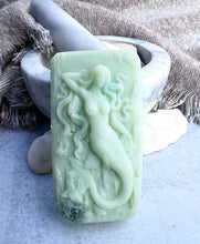 Load image into Gallery viewer, Sweetgrass Hidden Sea Glass Salt Brine Soap
