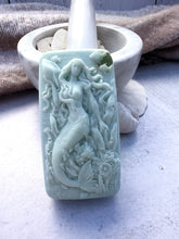 Load image into Gallery viewer, Wild Blueberry Hidden Sea Glass Sea Salt Soap
