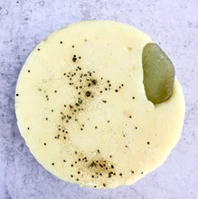 Load image into Gallery viewer, Lemon Verbena Shampoo Bar with Hidden Sea Glass
