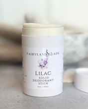 Load image into Gallery viewer, Lilac Solid Deodorant Stick
