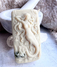 Load image into Gallery viewer, Mermaid Hidden Sea Glass Salt Brine Soap
