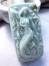 Load image into Gallery viewer, Wild Blueberry Hidden Sea Glass Sea Salt Soap
