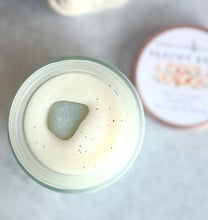 Load image into Gallery viewer, Peachy Keen Sea Glass Topped Sugar Scrub
