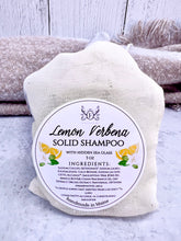 Load image into Gallery viewer, Lemon Verbena Shampoo Bar with Hidden Sea Glass
