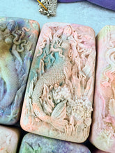 Load image into Gallery viewer, 90s Hippie Hidden Sea Glass Sea Salt Soap
