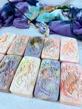 Load image into Gallery viewer, 90s Hippie Hidden Sea Glass Sea Salt Soap
