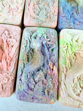 Load image into Gallery viewer, 90s Hippie Hidden Sea Glass Sea Salt Soap
