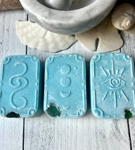Load image into Gallery viewer, Wild Blueberry Mystical Salt Brine Hidden Sea Glass Soap
