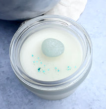 Load image into Gallery viewer, Sea Salt &amp; Sea Glass Sea Glass Topped Sugar Scrub 2oz
