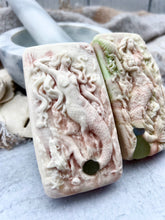 Load image into Gallery viewer, Macintosh Hidden Sea Glass Salt Brine Soap

