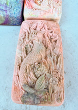 Load image into Gallery viewer, 90s Hippie Hidden Sea Glass Sea Salt Soap
