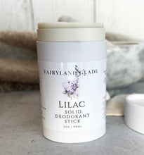 Load image into Gallery viewer, Lilac Solid Deodorant Stick
