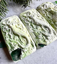 Load image into Gallery viewer, The Elfwood Gentle, Sudsy Hidden Sea Glass Mermaid Soap Bar
