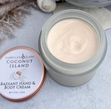 Load image into Gallery viewer, Coconut Island Radiant Hand and Body Cream
