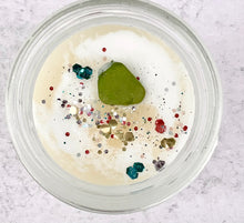 Load image into Gallery viewer, Mermaid Sea Glass Topped Sugar Scrub 2oz

