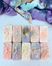 Load image into Gallery viewer, 90s Hippie Hidden Sea Glass Sea Salt Soap
